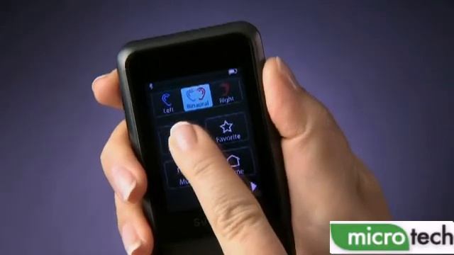 Обучающие ролики переключение программ с устройства SurfLink Mobile для слуховых аппаратов Microtec смотреть онлайн