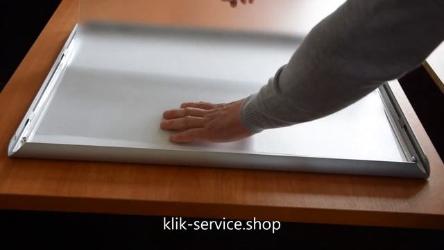 Клик рамка описание и принцип работы. Наглядное видео. Рамка для постера из профиля 25 мм. смотреть онлайн