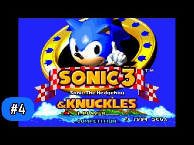 Sonic 3 & Knuckles Android The Hedgehog gameplay on emulator walkthrough Livestream ASMR #4 смотреть онлайн