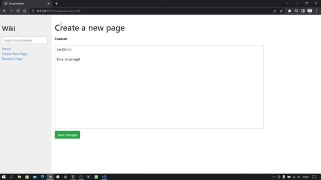 Wiki | CS50’s Web Programming with Python and JavaScript смотреть онлайн