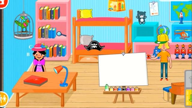 Как бабуля играет в pepi house. Смешная и веселая мультик игра смотреть онлайн