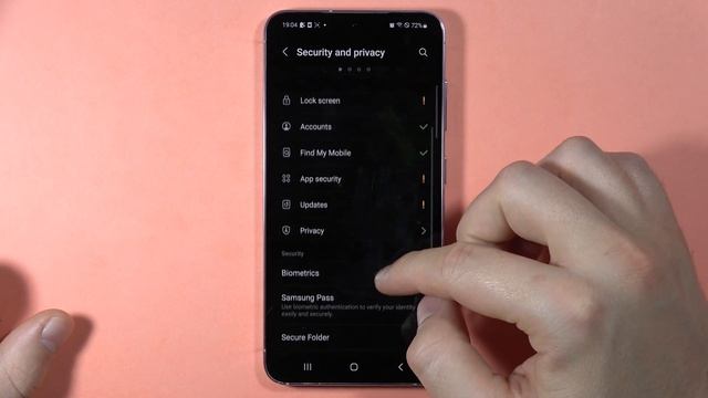 Samsung Galaxy S23 FE: Change Screen Lock #s23fe