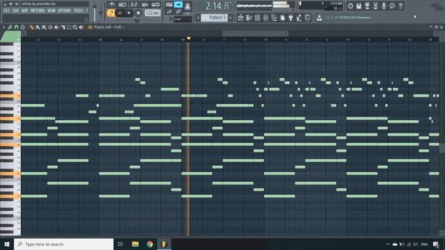 Jaymes Young - Infinty (MIDI + FLP) (FL Studio Piano Tutorial / Cover) смотреть онлайн