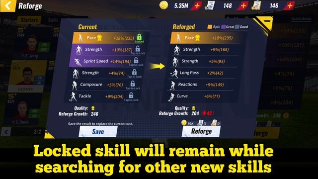Football Master 2 Reforge Guide - How to Reforge? смотреть онлайн