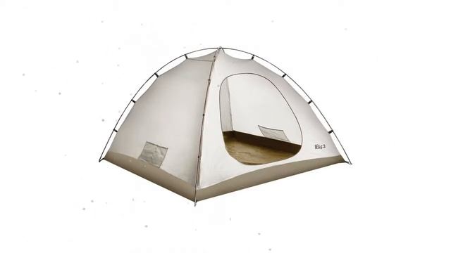 Палатка для путешествий двухместная Эльф 2 V3, коричневый (Greenell) обзор 95509-1 смотреть онлайн