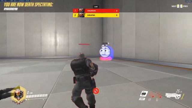 THOMAS THE TRAIN IN OVERWATCH??? смотреть онлайн