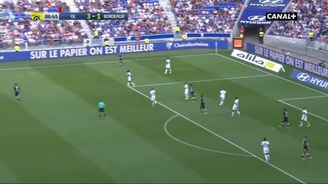 Lyon 3 - 3 Bordeaux (19-08-2017) Ligue 1 смотреть онлайн