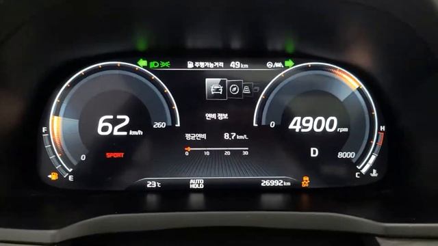 KIA K7 2.5 0-100km제로백 아반떼보다느리다? смотреть онлайн