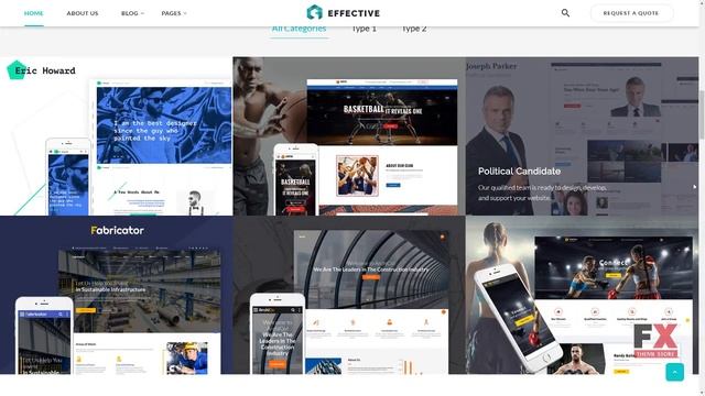 Effective - Development & Consulting Agency Website Template TMT Veda смотреть онлайн