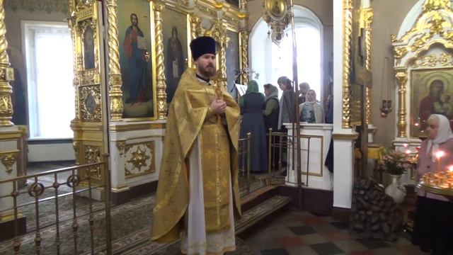 Проповедь и поздравление Людмилы Филипповны с 90-летием смотреть онлайн