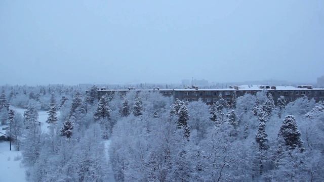 Зима в Мончегорске 2016 01 13 смотреть онлайн