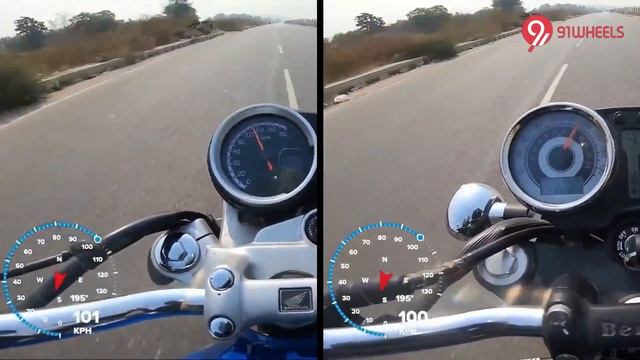 Benelli Imperial 400 Vs Honda CB350 Acceleration Run || Roll-Ons In 4th & 5th Gears || Fastest 350c