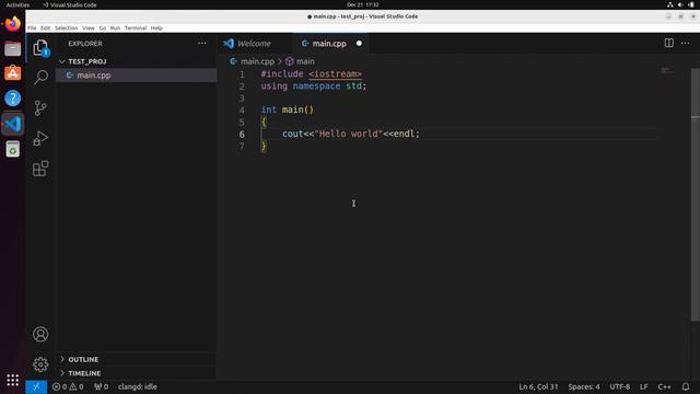 How to compile C++ with clang and Visual Studio Code смотреть онлайн