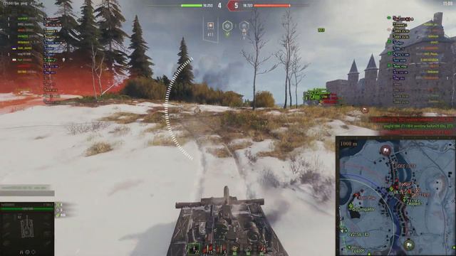 Close - T-100LT - [World of Tanks] gameplay смотреть онлайн