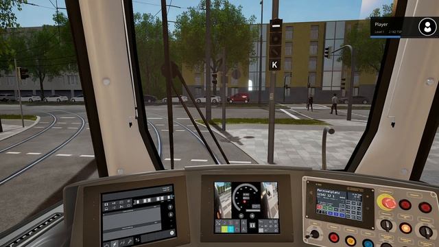TramSim Munich | Маршрут 23 | Симулятор трамвая в Мюнхене смотреть онлайн