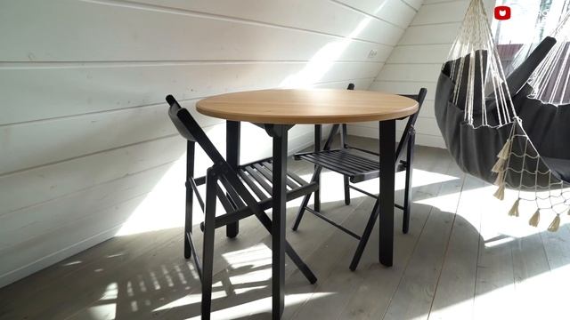 Удивительный микродомик на подмосковной даче. Интерьер, в который вы влюбитесь. РУМТУР 45 кв м. смотреть онлайн