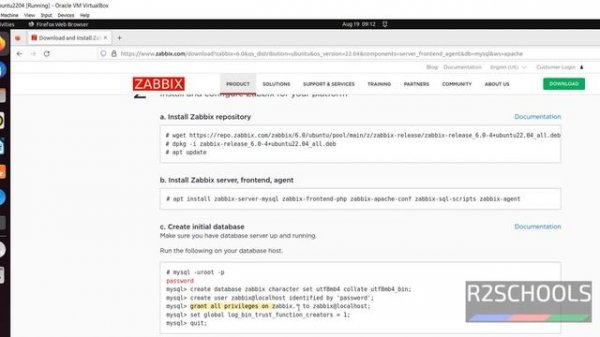 How to install and configure Zabbix on Ubuntu