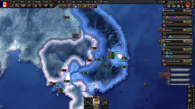 HEARTS OF IRON 4 #20 - 2 BOMBES ATOMIQUES EXPLOSENT & ATTAQUE de la SUISSE - royleviking смотреть онлайн