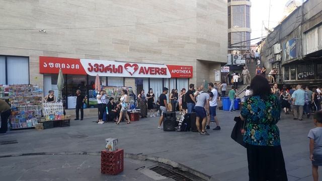Tbilisi 18.07.2018 Metro Akhmeteli. Qartuli Cekvebi. Грузинские танцы