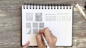 Интересная разминка на постановку руки. Рисуй легко! с Еленой Кармаковой