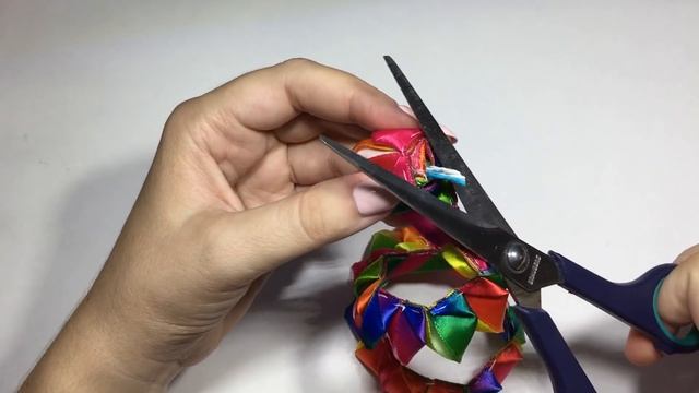 Необычная разноцветная роза Брошь Канзаши/МК/Hand мade/DIY/Alena Shavtr смотреть онлайн
