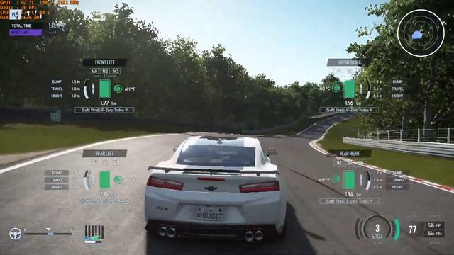Project CARS 2 on Geforce 940MX (1080p) смотреть онлайн