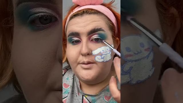 ? CINNAMOROLL ? #shorts #makeup #sanrio смотреть онлайн
