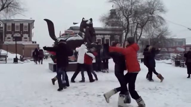 Лучший флешмоб,ДомДара в Иркутске смотреть онлайн
