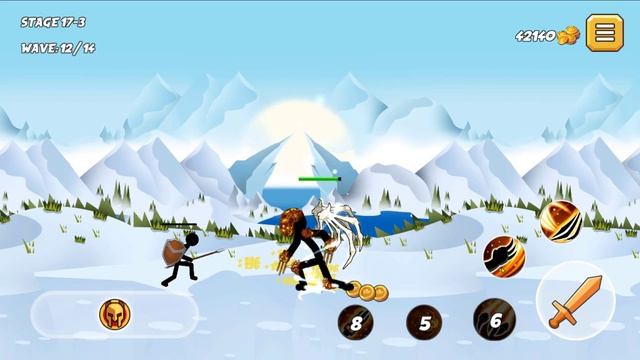 Legendary Warrior PANTHER And Battle In Campaign and Conquest In Stickman Legacy смотреть онлайн