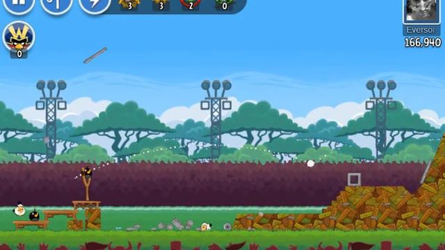 Angry Birds Friends - Level 2 - Week 109 High Score 203K - No Power Up - Weekly Tournament смотреть онлайн