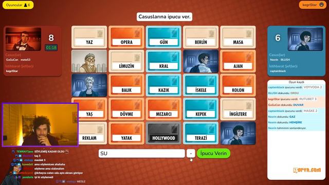 KAYBEDEN GERİZEKALIDIR! | EKİP İLE CODENAMES ONLINE | HYPE смотреть онлайн