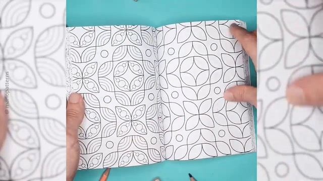 The Mindfulness Patterns Coloring Book | Full Flipthrough