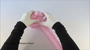 МИШКА ИЗ ВОЗДУШНОГО ШАРИКА ШДМ своими руками ONE BALLOON BEAR TUTORIAL