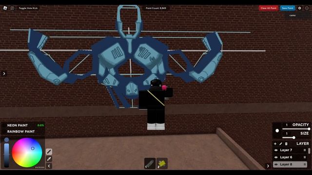 Valorant's COOLEST Agent (KAY/O Roblox Graffiti Art) | Roblox Spray Paint смотреть онлайн