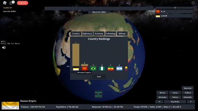 Mega Russian Empire (Roblox Rise of Nations) смотреть онлайн