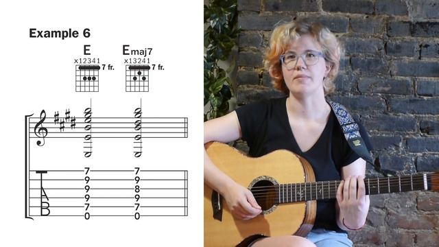 Learn 5 Ways To Play E Major 7 | Chord By Chord