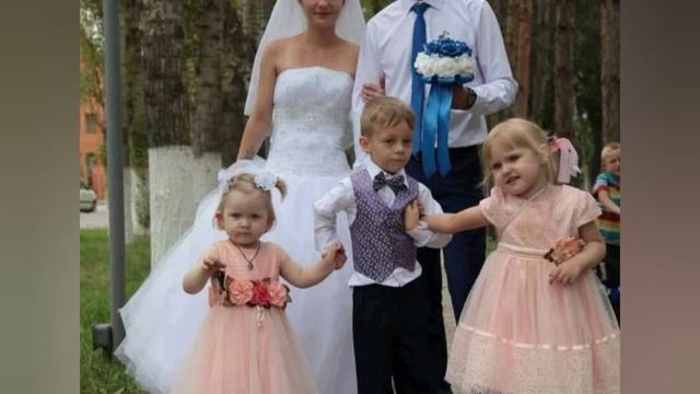 Ситцевая свадьба дочки Насти и ее половинки Тимуру смотреть онлайн