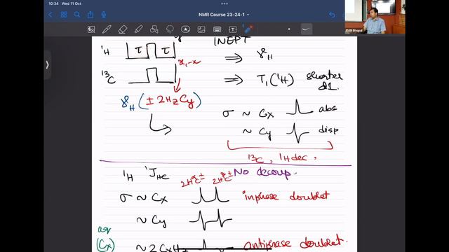 Lecture 22 | NMR Course 2023-24-1 | Pros/Cons of (R)INEPT | Math of DEPT | Density Matrix Formalism смотреть онлайн