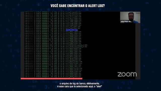 Você sabe encontrar o Alert Log смотреть онлайн