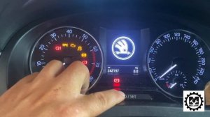 Обнуляем сервисный интервал замены масла Шкода Рапид 1.6 / Сброс инспекционного сервиса ТО Rapid