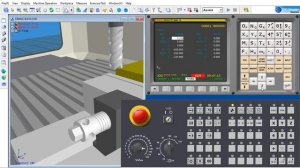 SSCNC. Fanuc 0iM. Фрезерная обработка.  ч.1. Привязка к нулю заготовки.