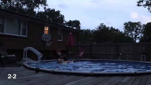 MINI HOOP POOL BASKETBALL 1V1! смотреть онлайн