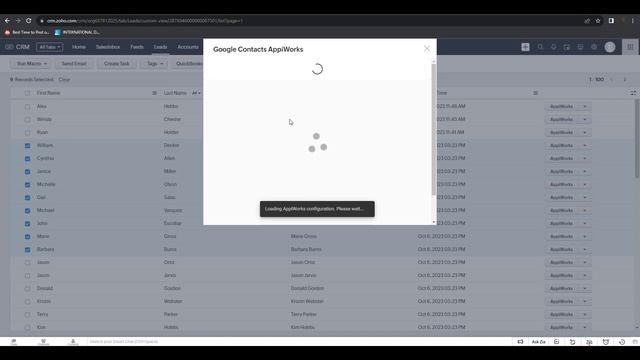Google Contacts Appiworks - Integrate and interoperate Zoho CRM and Google Contacts смотреть онлайн