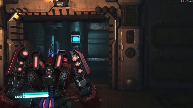 Прохождение игры Трансформеры Падение Кибертрона(пробная часть) смотреть онлайн