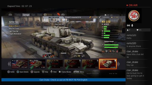 World Of Tanks Console [HD] Clan {Drake} PS4 (Part 9) смотреть онлайн