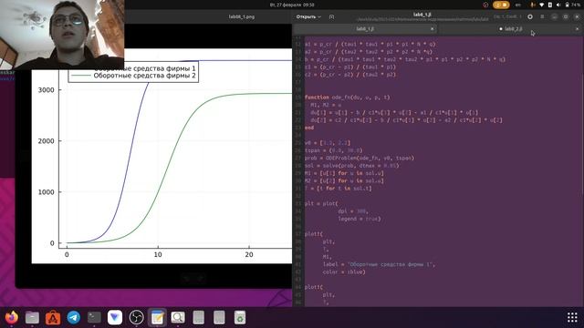 Процесс Лаб. Раб. №8 (МатМод)