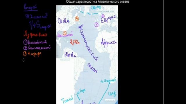 218 Общая характеристика Атлантического океана смотреть онлайн