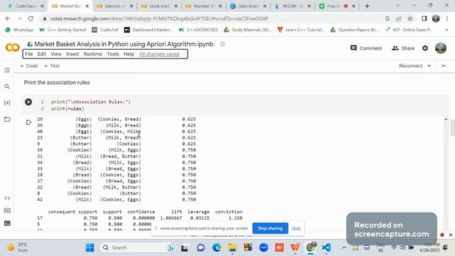 Market Basket Analysis in Python using Apriori Algorithm смотреть онлайн