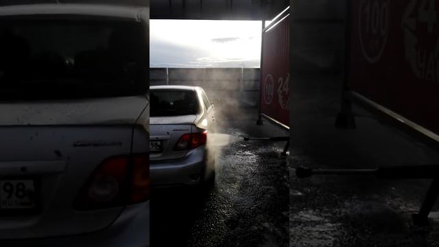 Как быстро помыть машину.