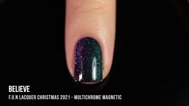 FUN Lacquer Magnetic Multichrome and Iridescent Flakie Nail Polish Swatches! || KELLI MARISSA смотреть онлайн